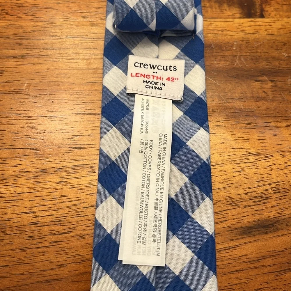Boys JCREW Crewcuts tie, length: 42 inches